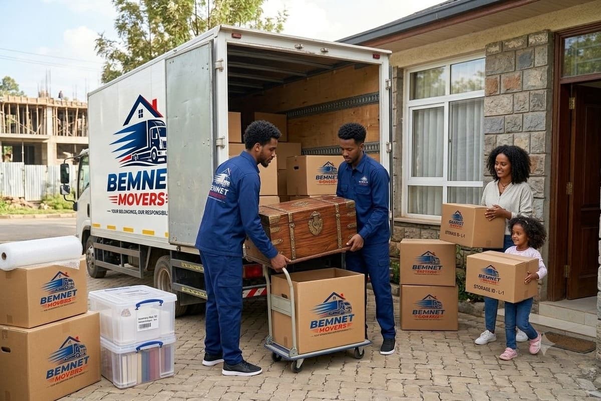 Professional movers in Haya Hulet, Addis Ababa — Bemnet Movers