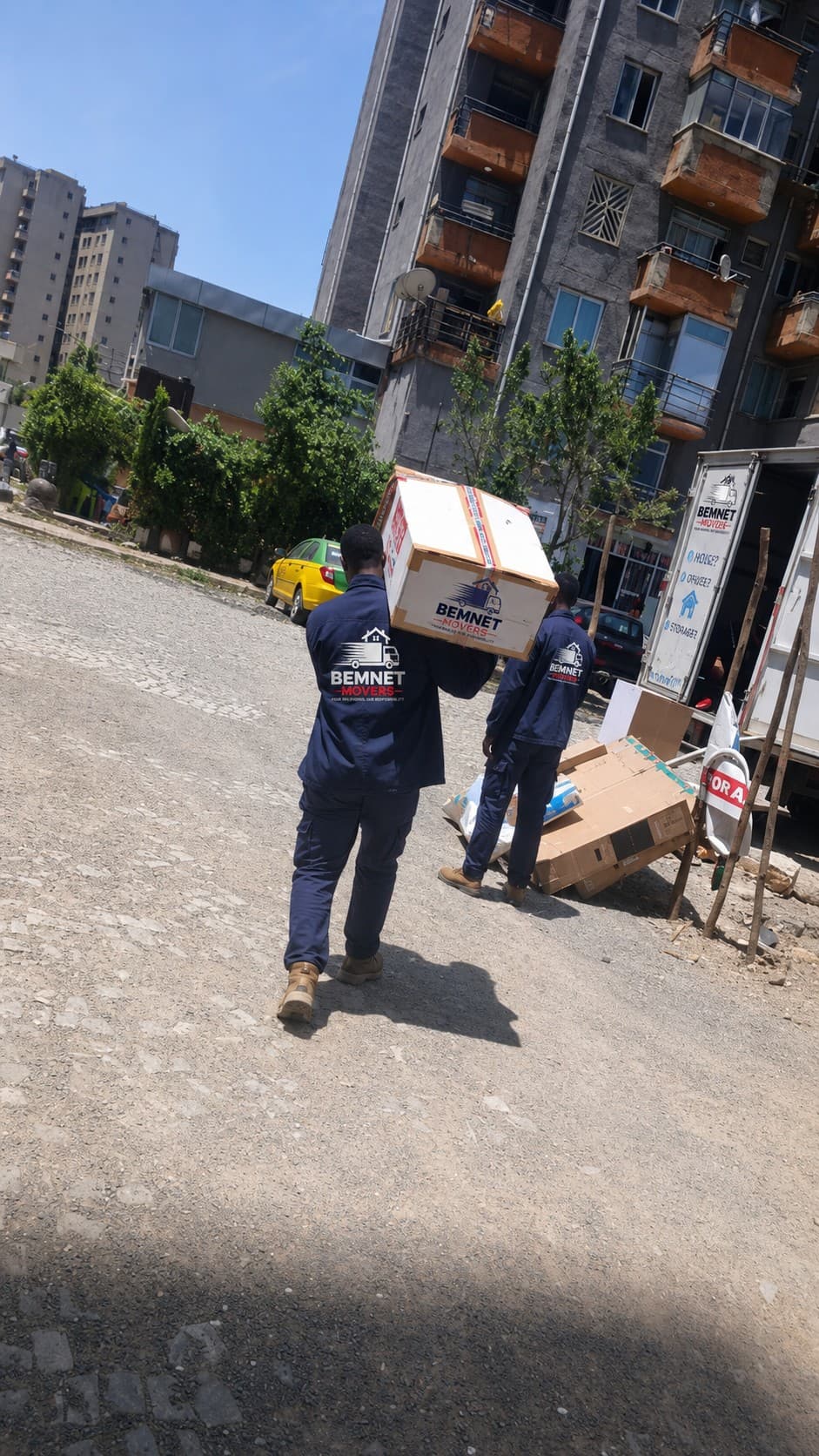 Professional movers in Megenagna, Addis Ababa — Bemnet Movers